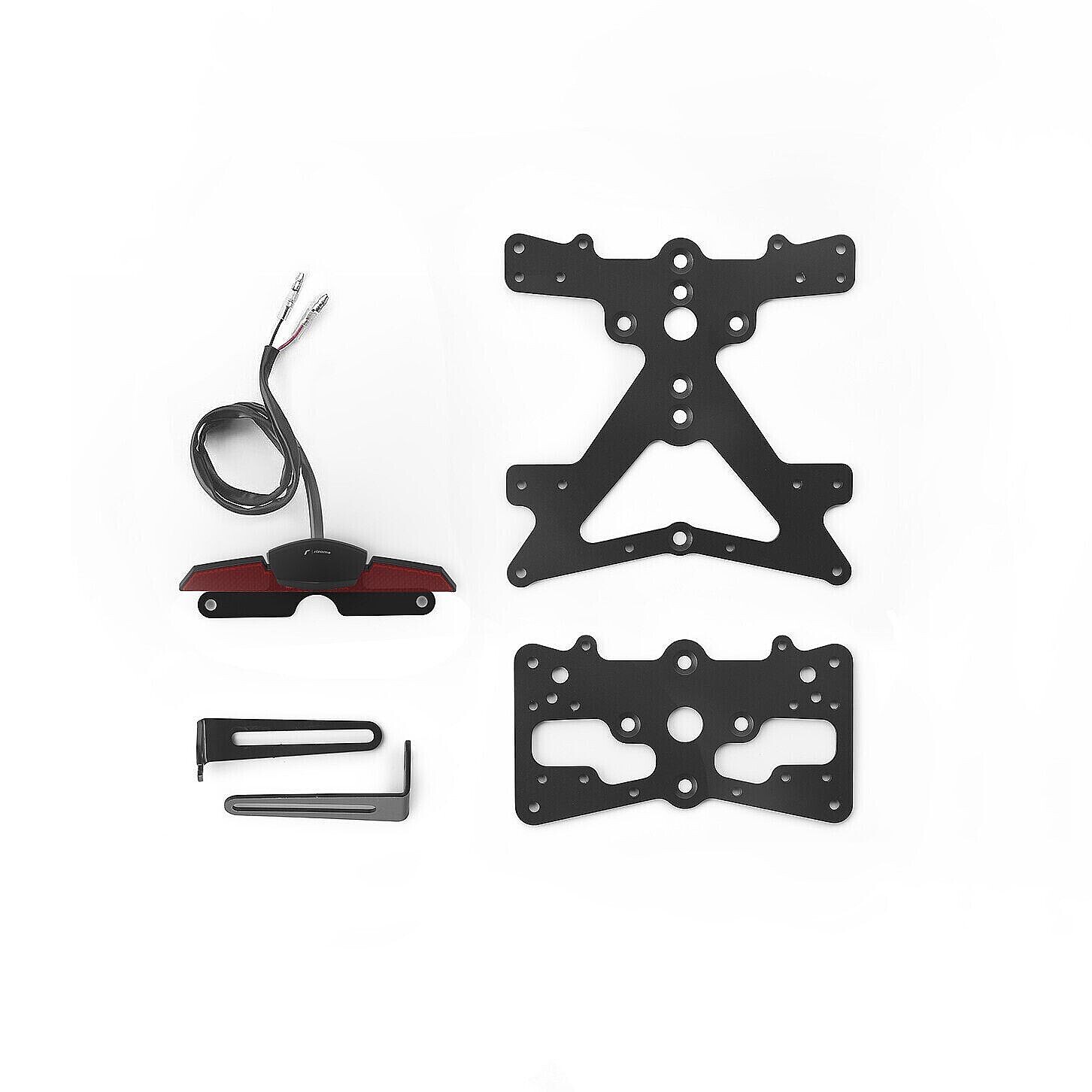 Fox license plate support kit