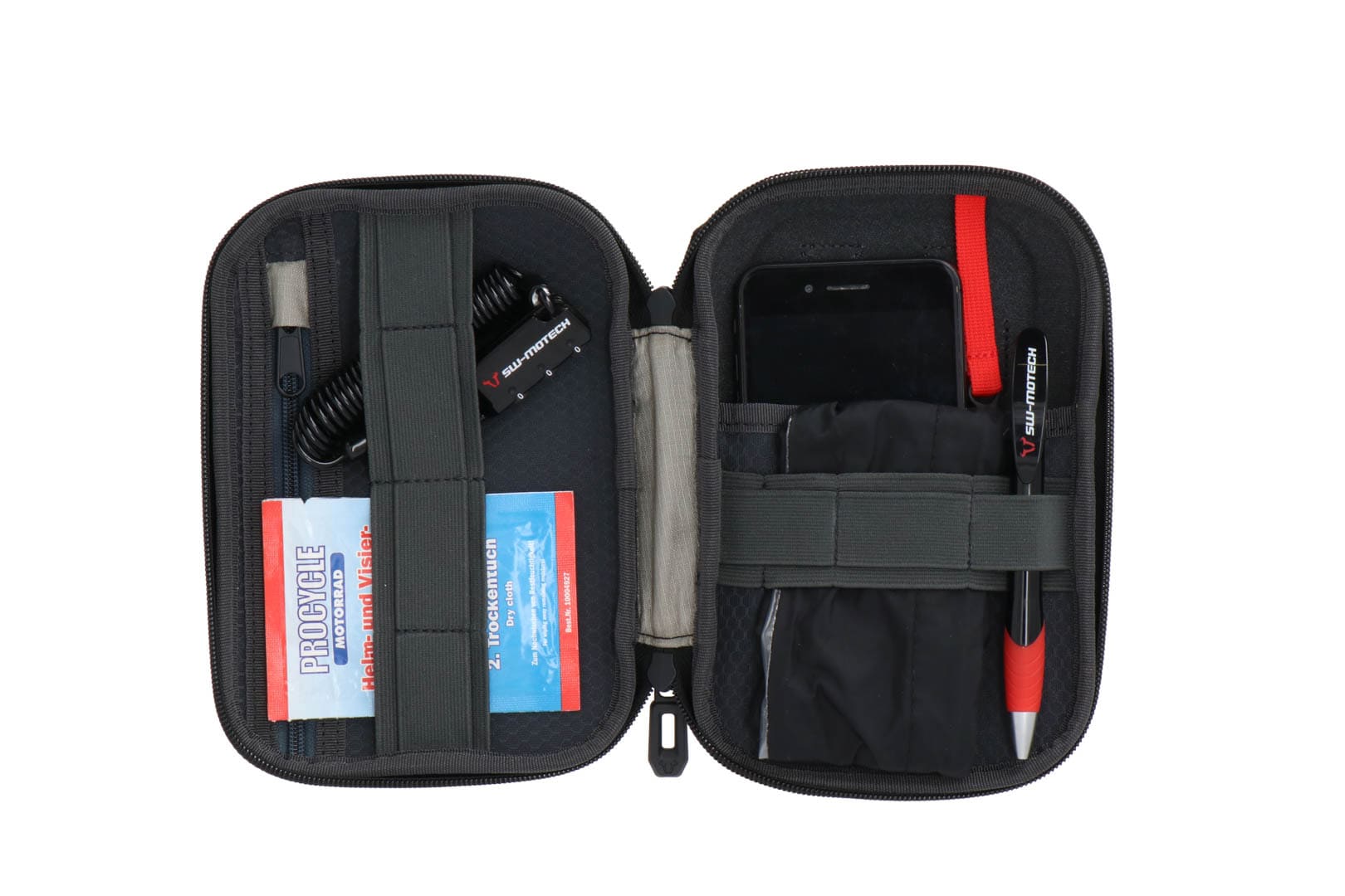 SW-Motech PRO Roadpack zadná taška z balistického nylonu 1680d. Čierna/antracitová. 8–14 l.