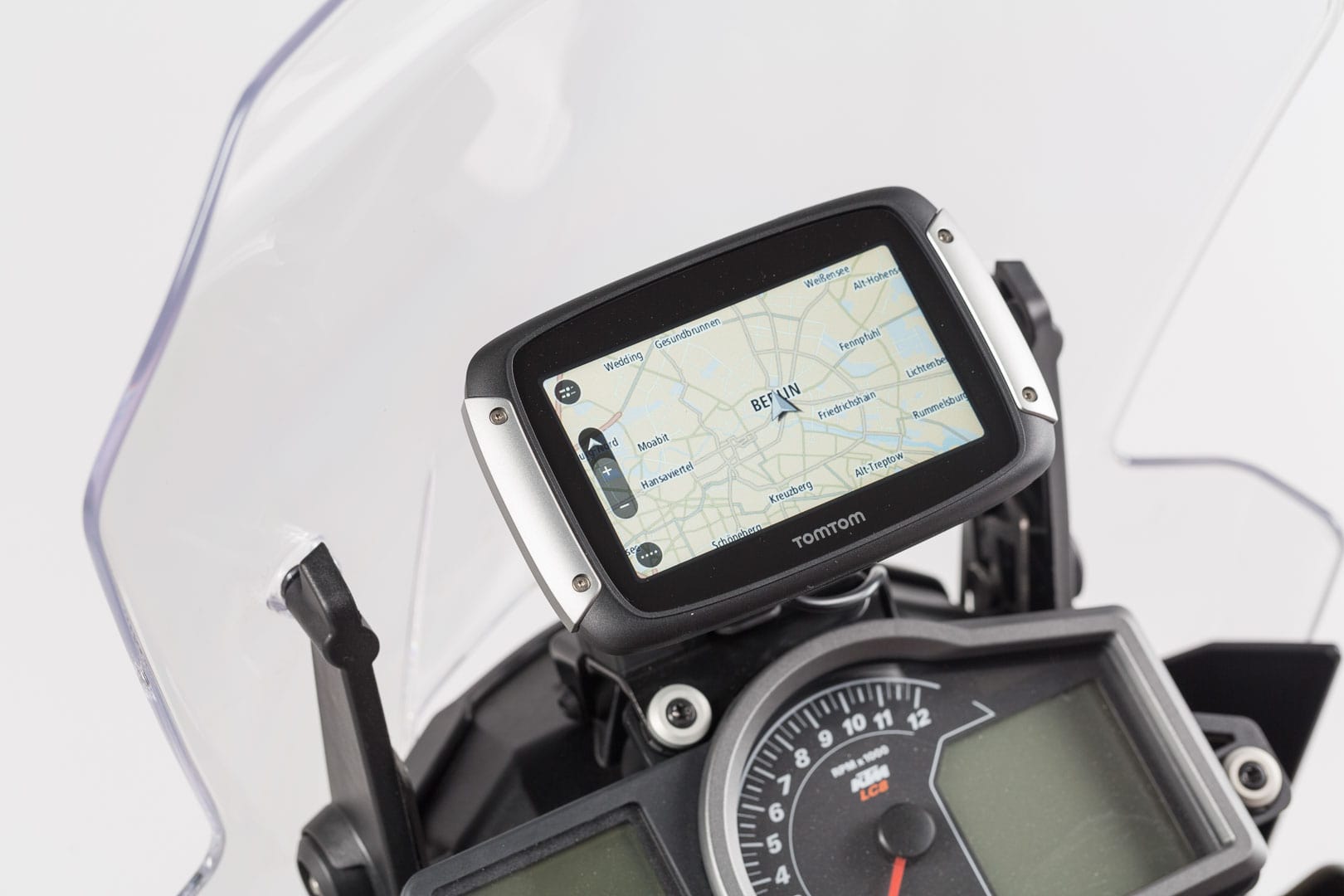 Držiak GPS SW-Motech pre kokpit, čierny. KTM 1050/1090/1190 Adventure.