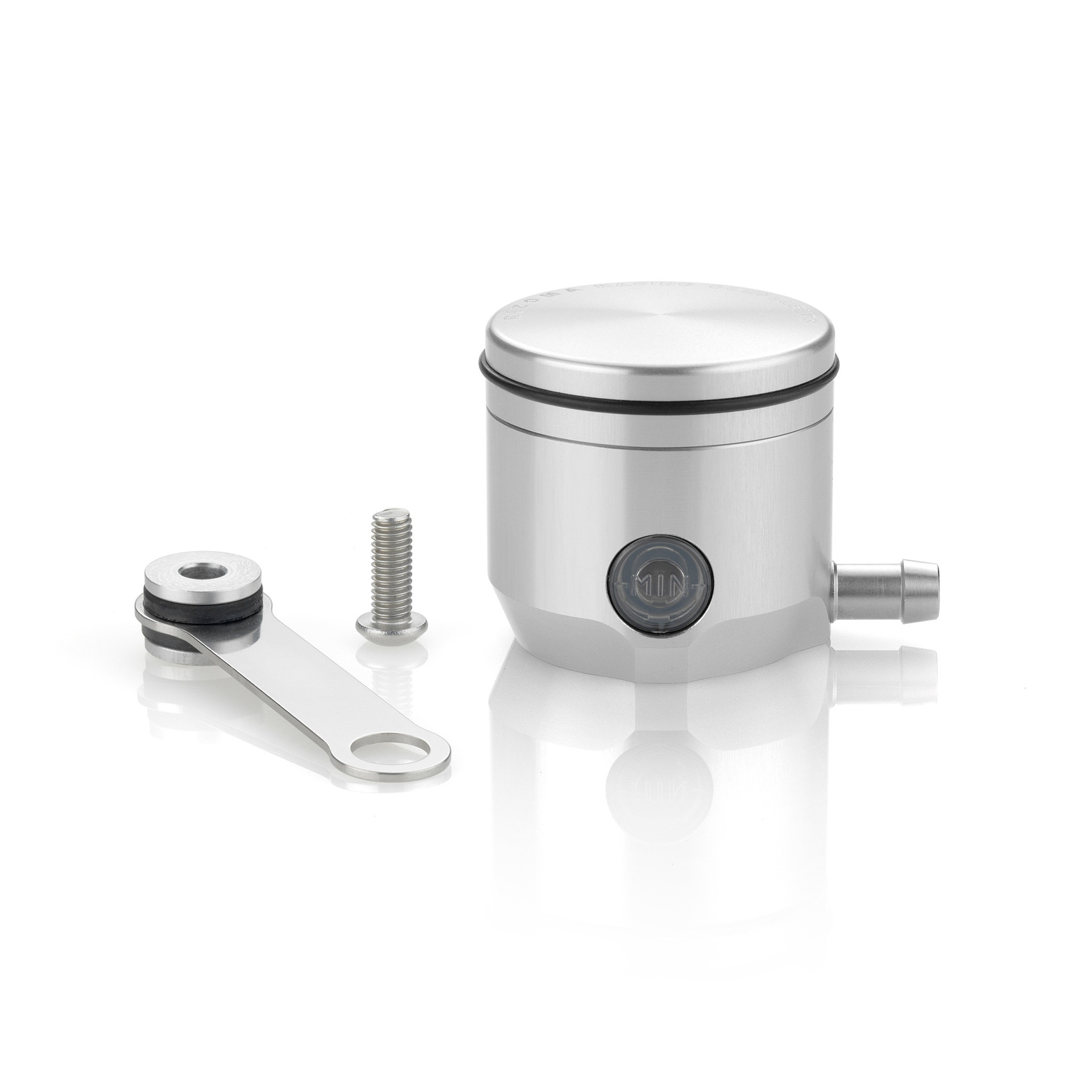 Front brake fluid reservoir