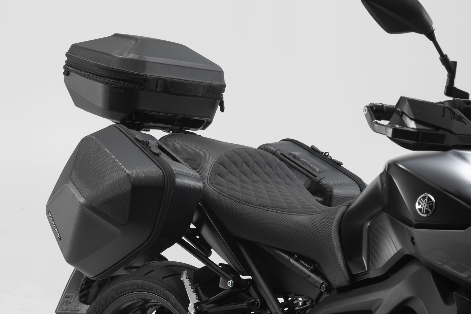 Kufrík SW-Motech Urban ABS TOP, 16–29 l. Systém DHV. ABS plast. Čierny.