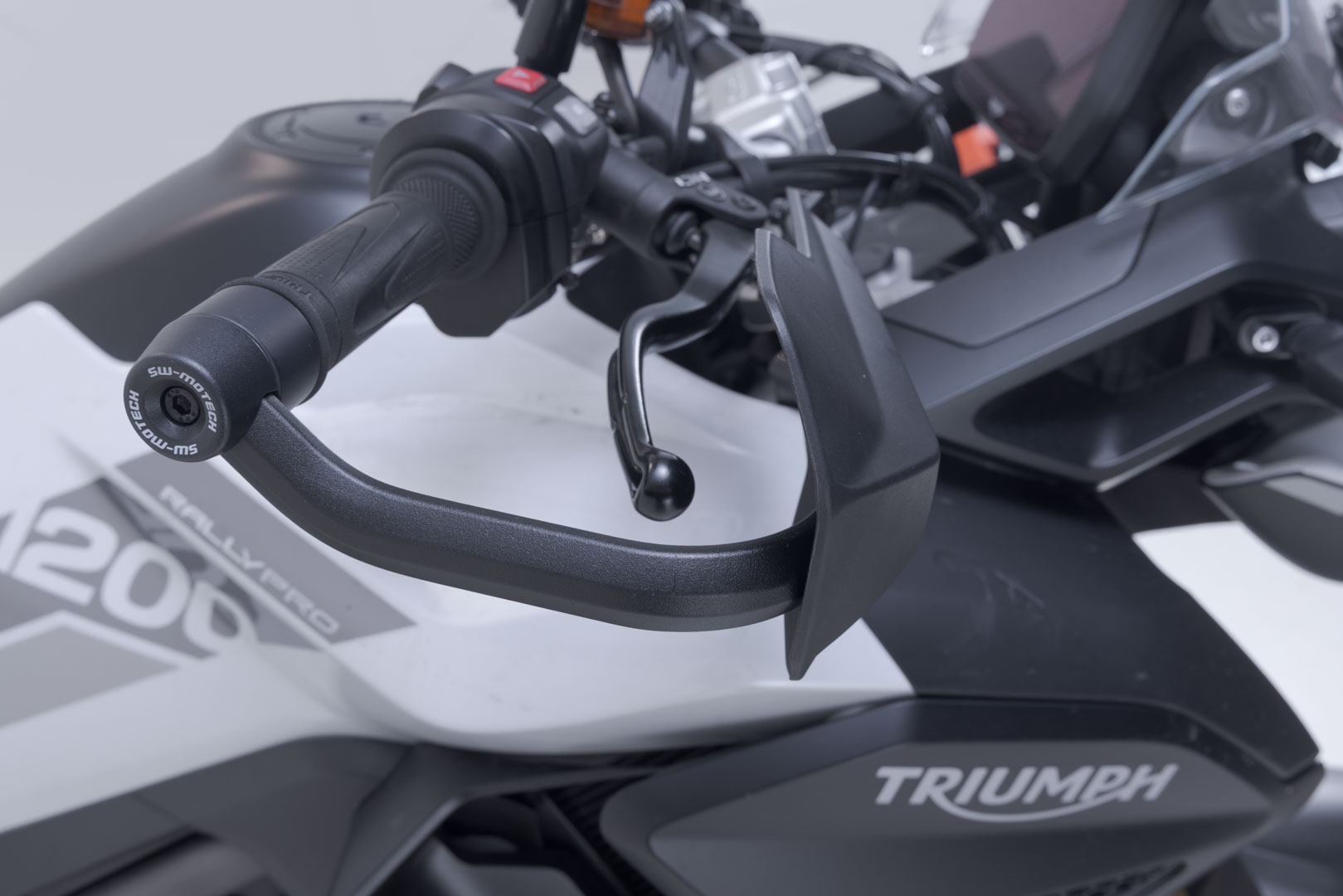 SW-Motech Sport Handguard KIT Black. Triumph Tiger 1200 (22-).