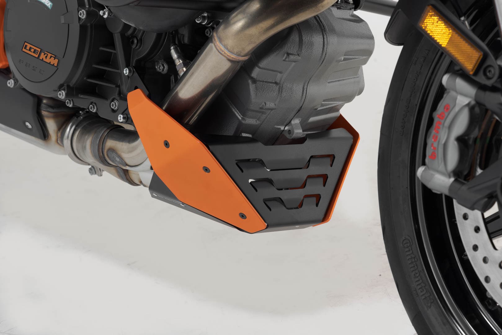 SW-Motech Front Spoiler Orange/black. KTM 1290 Super Duke R / Gt.