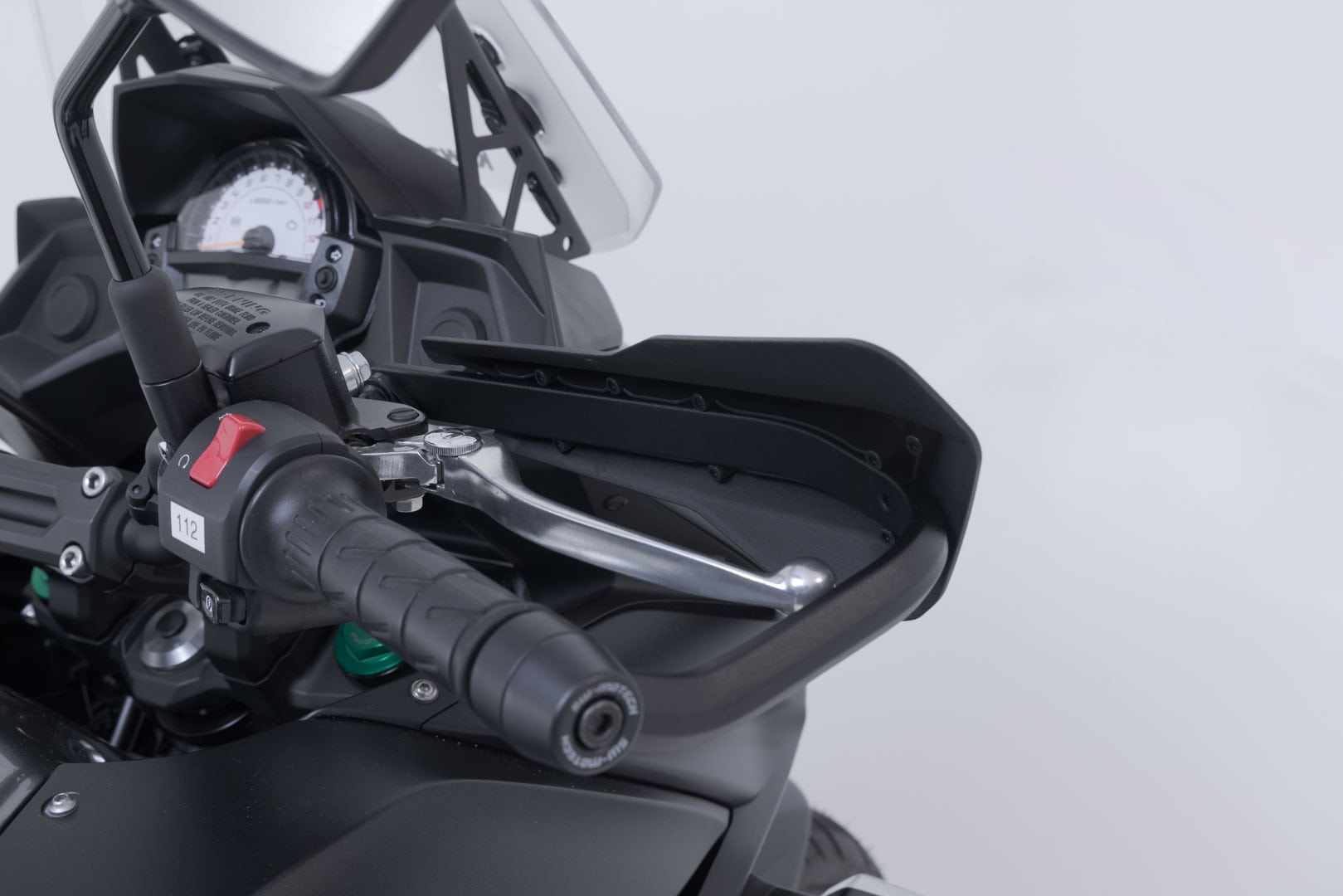 SW-Motech Sport Handguard KIT Black. Kawasaki Versys 650 (07-21).