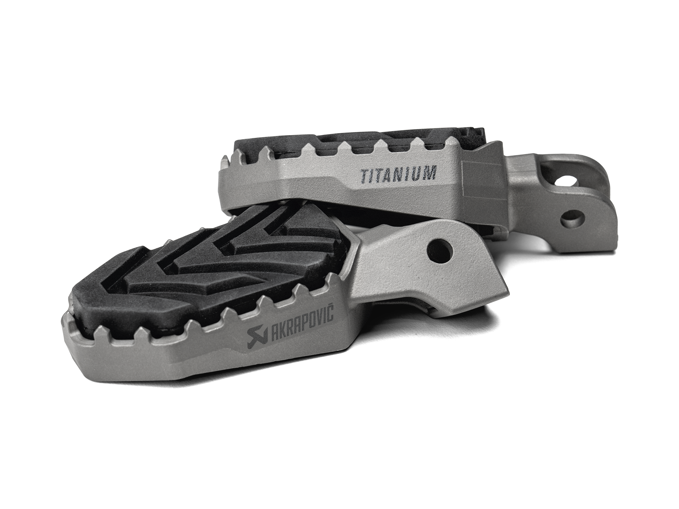Akrapovic Adventure Footpeg Set (Titanium) – BMW
