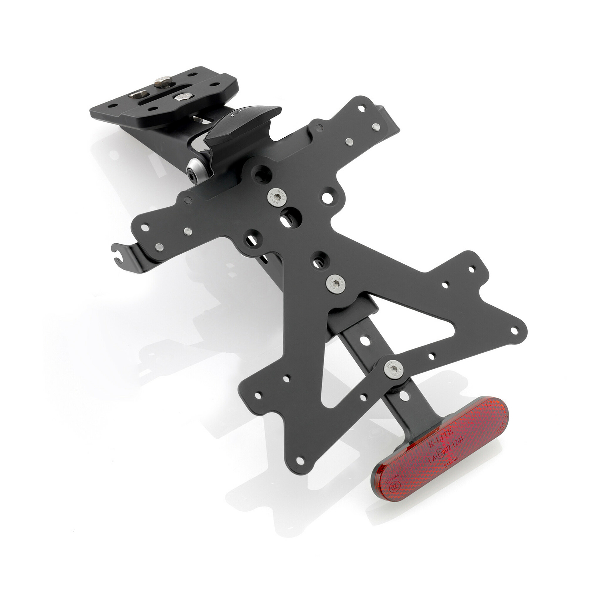 Fox license plate support kit
