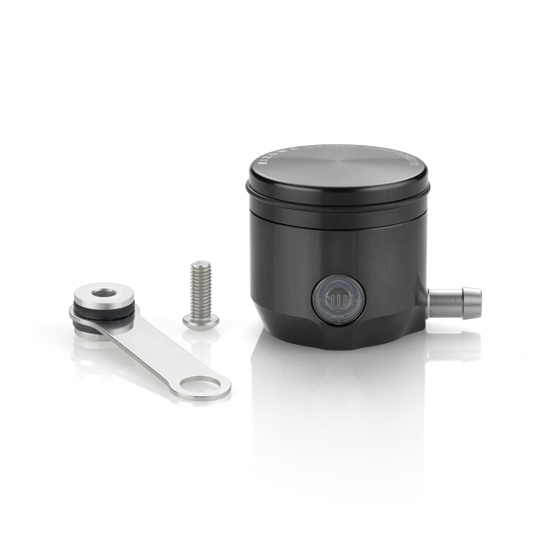 Front brake fluid reservoir