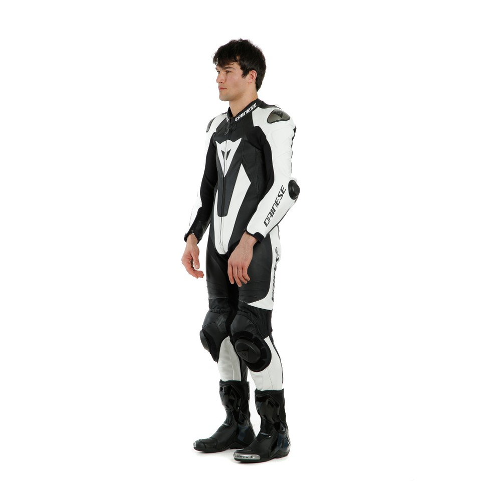Dainese Laguna Seca 5 - MEN'S 1-Piece Motorcycle Perforated Leather Suit (SHORT/TALL)