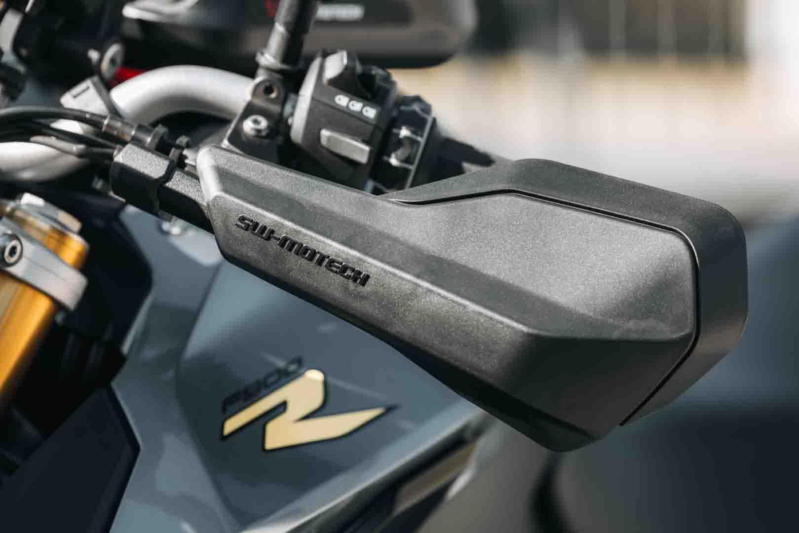SW-Motech Sport Handguard KIT Black. Aprilia Tuareg 660 (21-24).