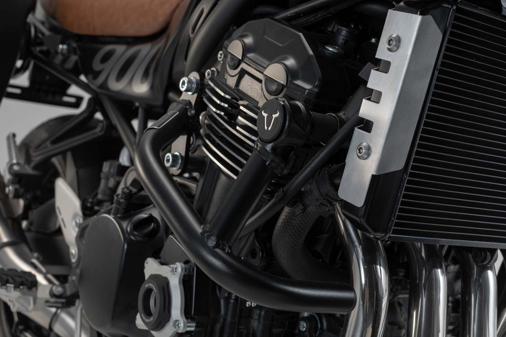 SW-Motech Crash BAR, čierna. Kawasaki Z900rs/ SE / Cafe (17-).