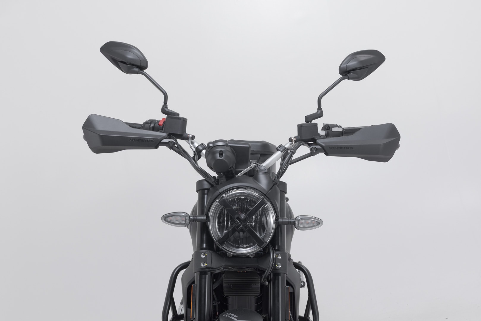 SW-Motech Sport Handguard KIT Black. Ducati Scrambler (14-).