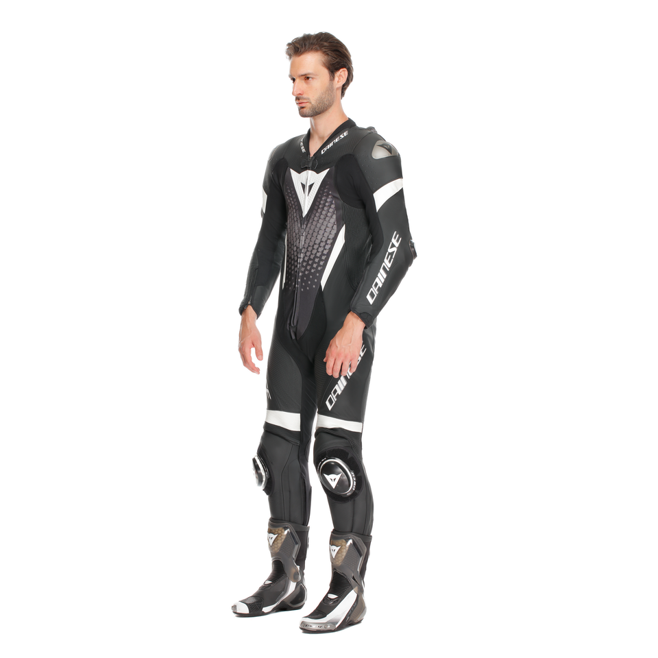Dainese Laguna Seca 6 - Perforated One-Piece Leather Racing Suit Short/tall Fit (S/T)