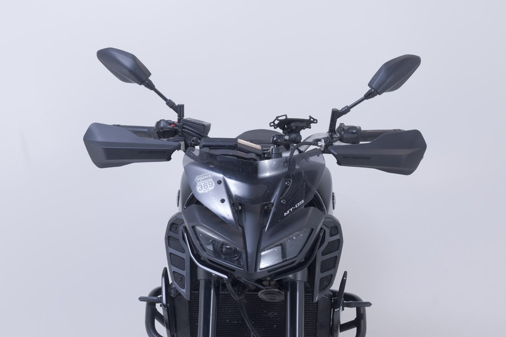 SW-Motech Sport Handguard KIT Black. Yamaha Mt-07 / Pure (20-24).