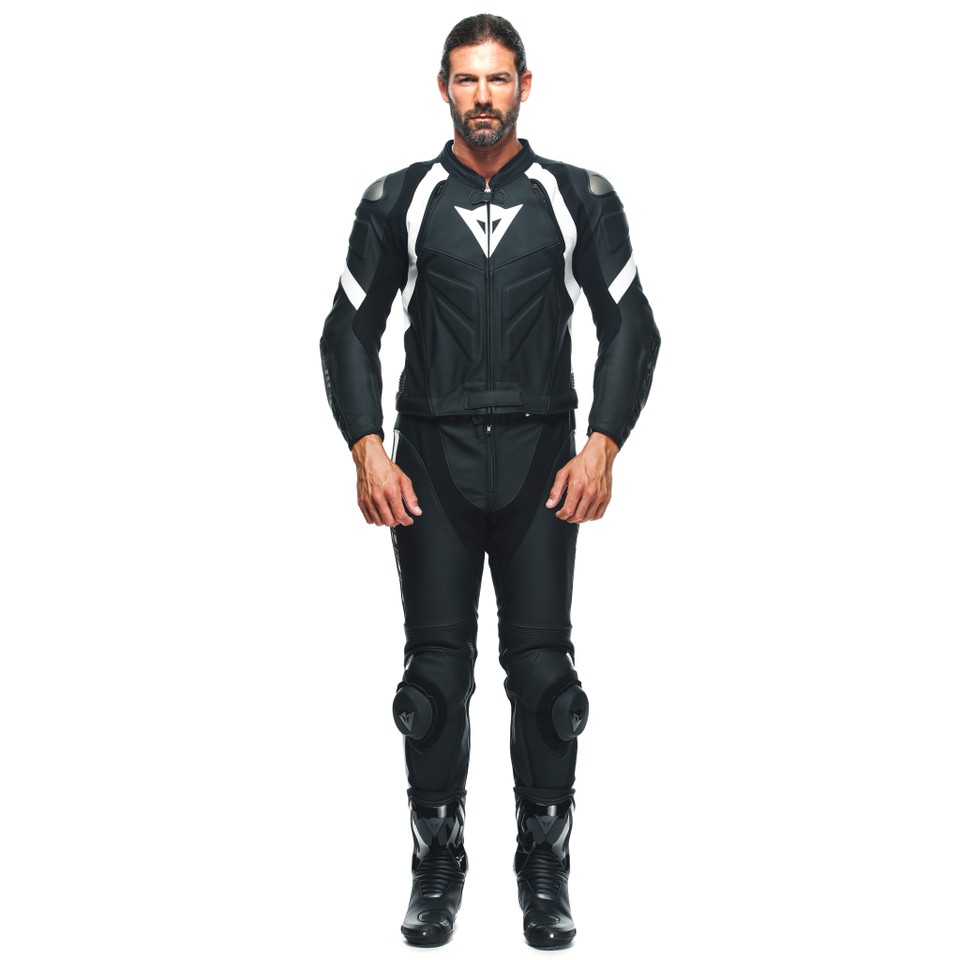Dainese Avro 4 - MEN'S 2-Piece Motorcycle Leather Suit (SHORT/TALL)