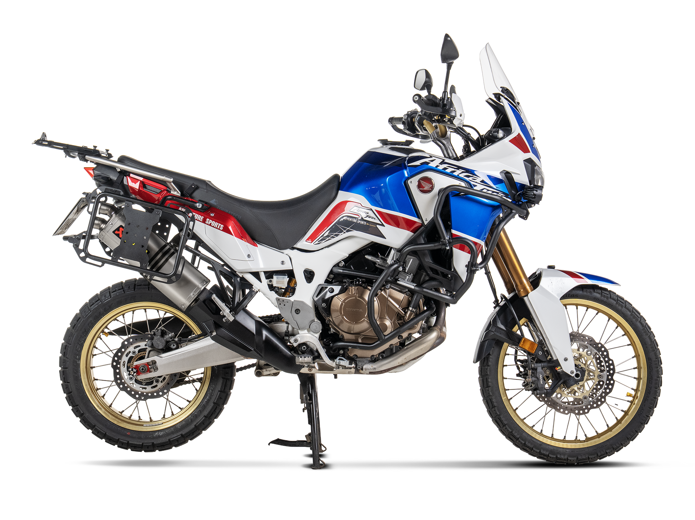 Akrapovic Adventure Footpeg Set (Titanium) – Honda
