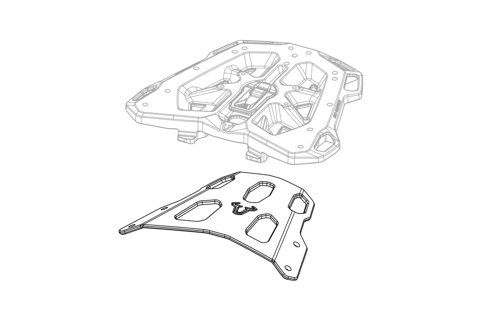 SW-Motech Street-rack Black. KTM 390 ADV (19-).
