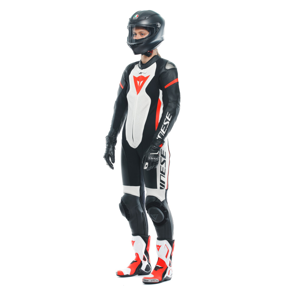 Dainese Grobnik - WOMEN'S 1-Piece Motorcycle Perforated Leather Suit