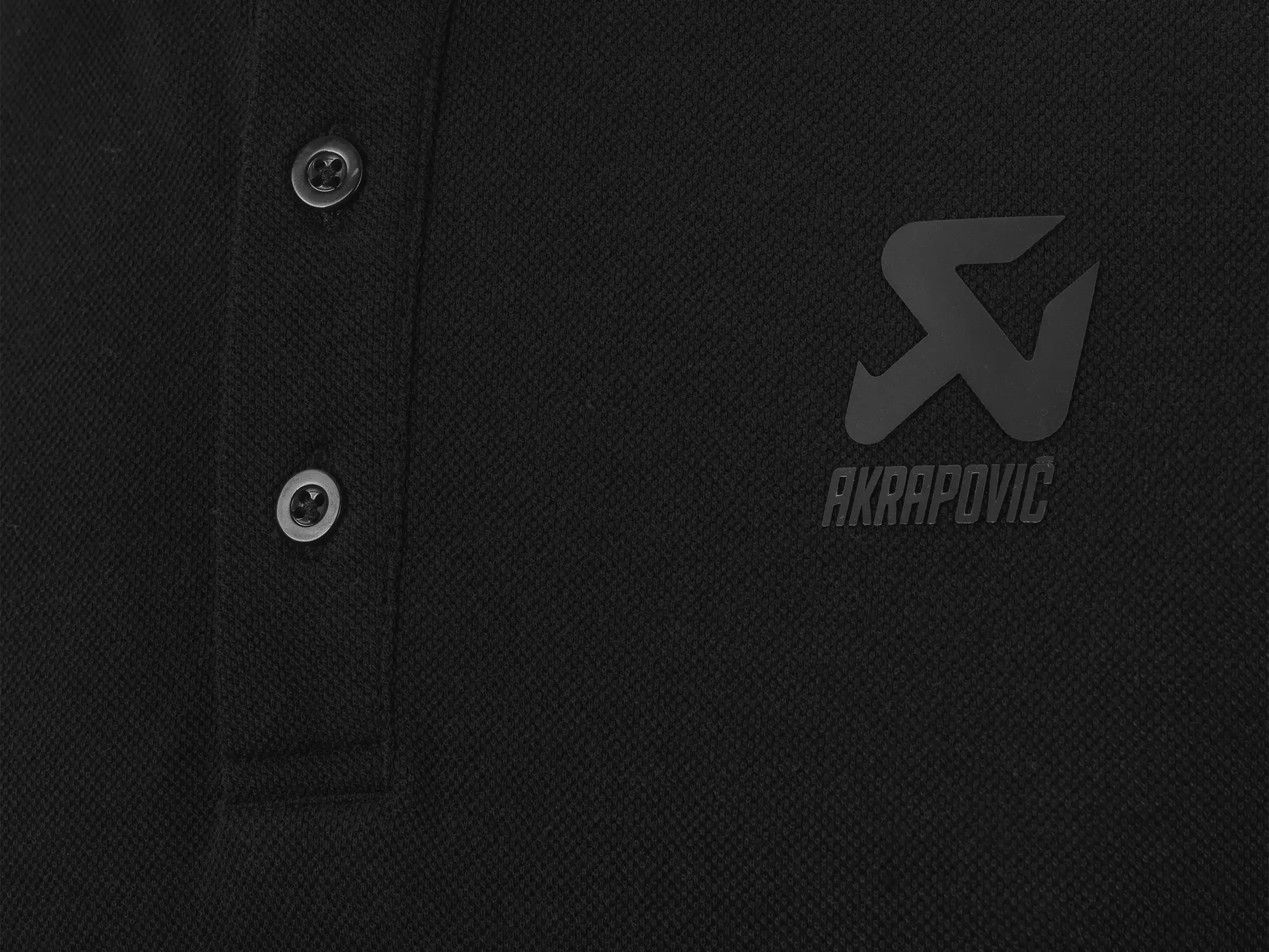 Akrapovič Corpo Polo Black Men’s
