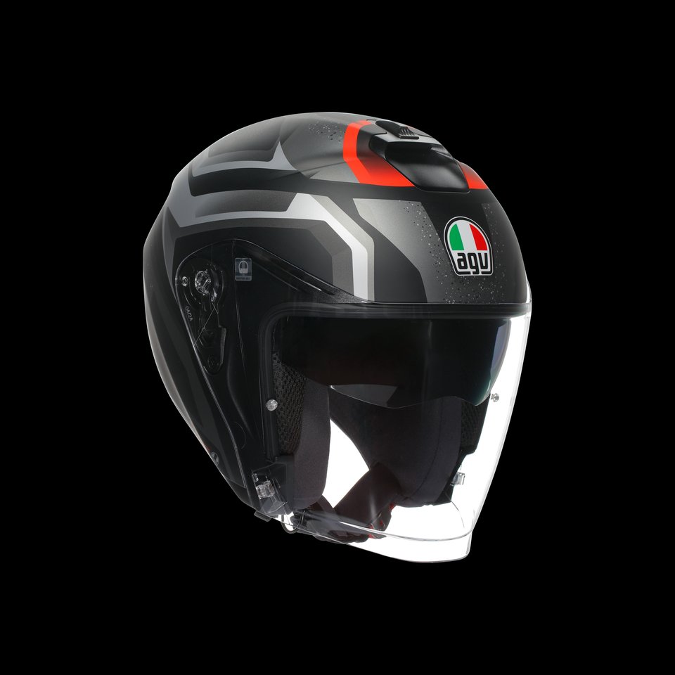 IRIDES AGV E2206 - ZURIGO MATT BLACK/GREY