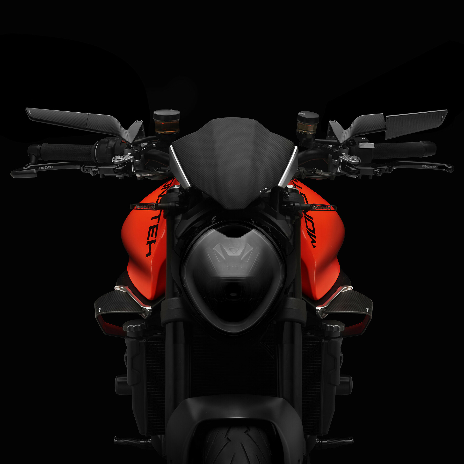 Stealth mirror mounting kit for Naked