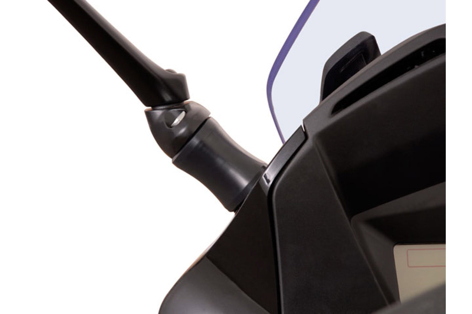 SW-Motech Mirror Extension Profile. Black. Honda Cbf600s, Cbf1000/ F.