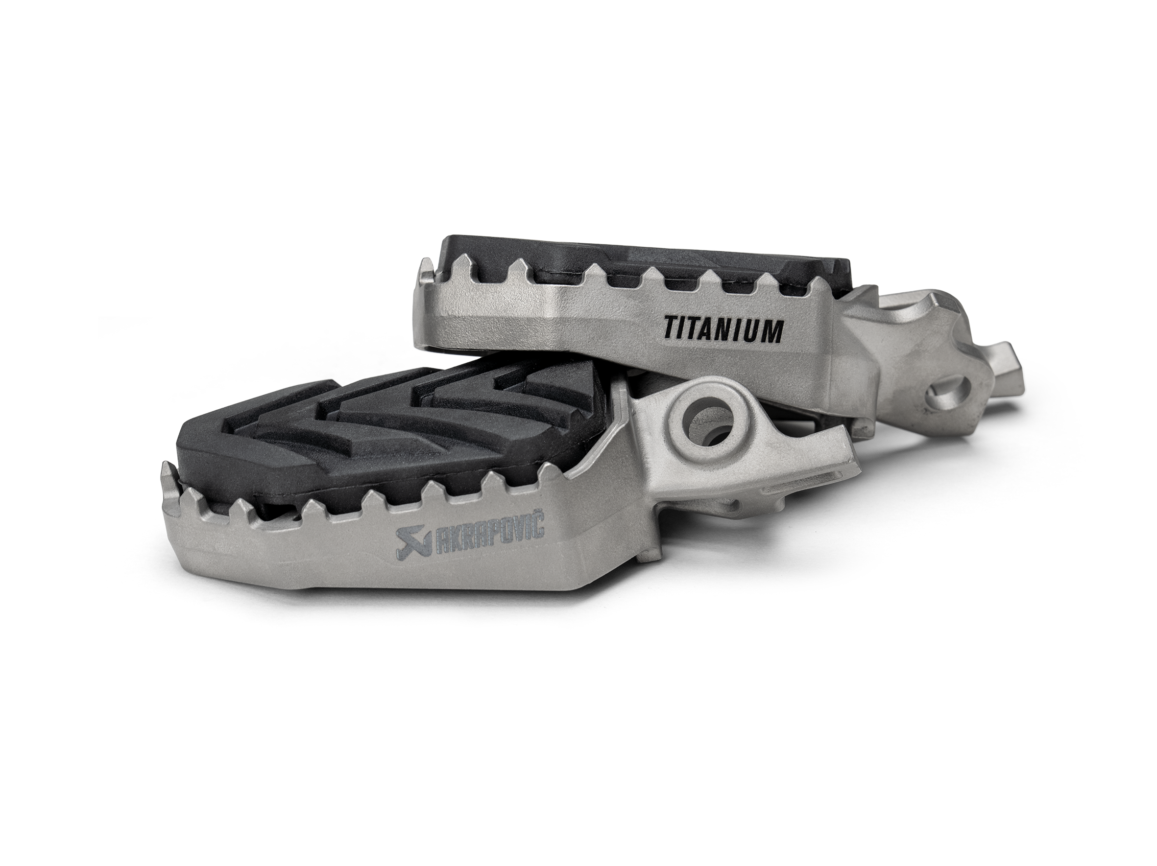 Akrapovic Adventure Footpeg Set (Titanium) – Honda
