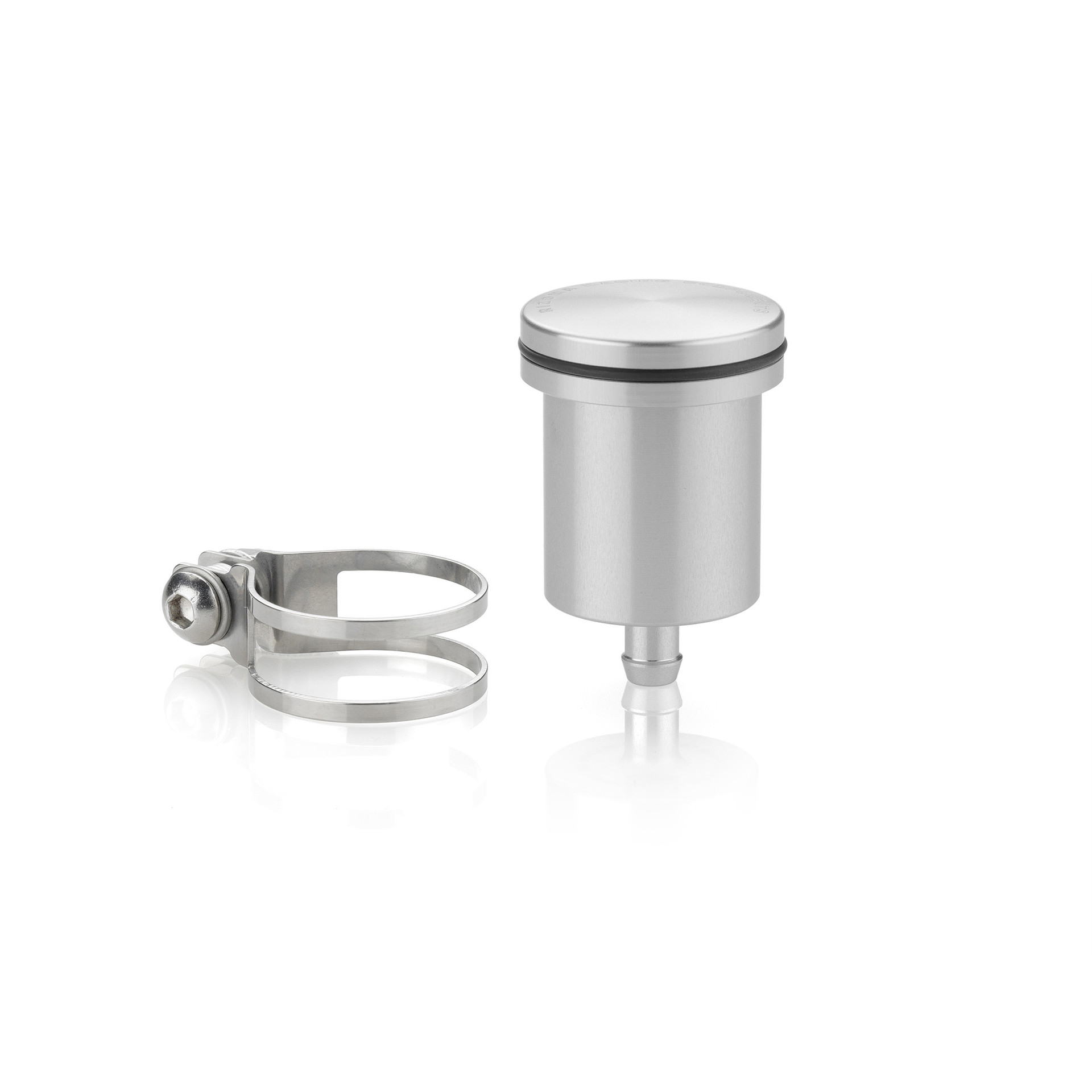 Rear brake fluid reservoir