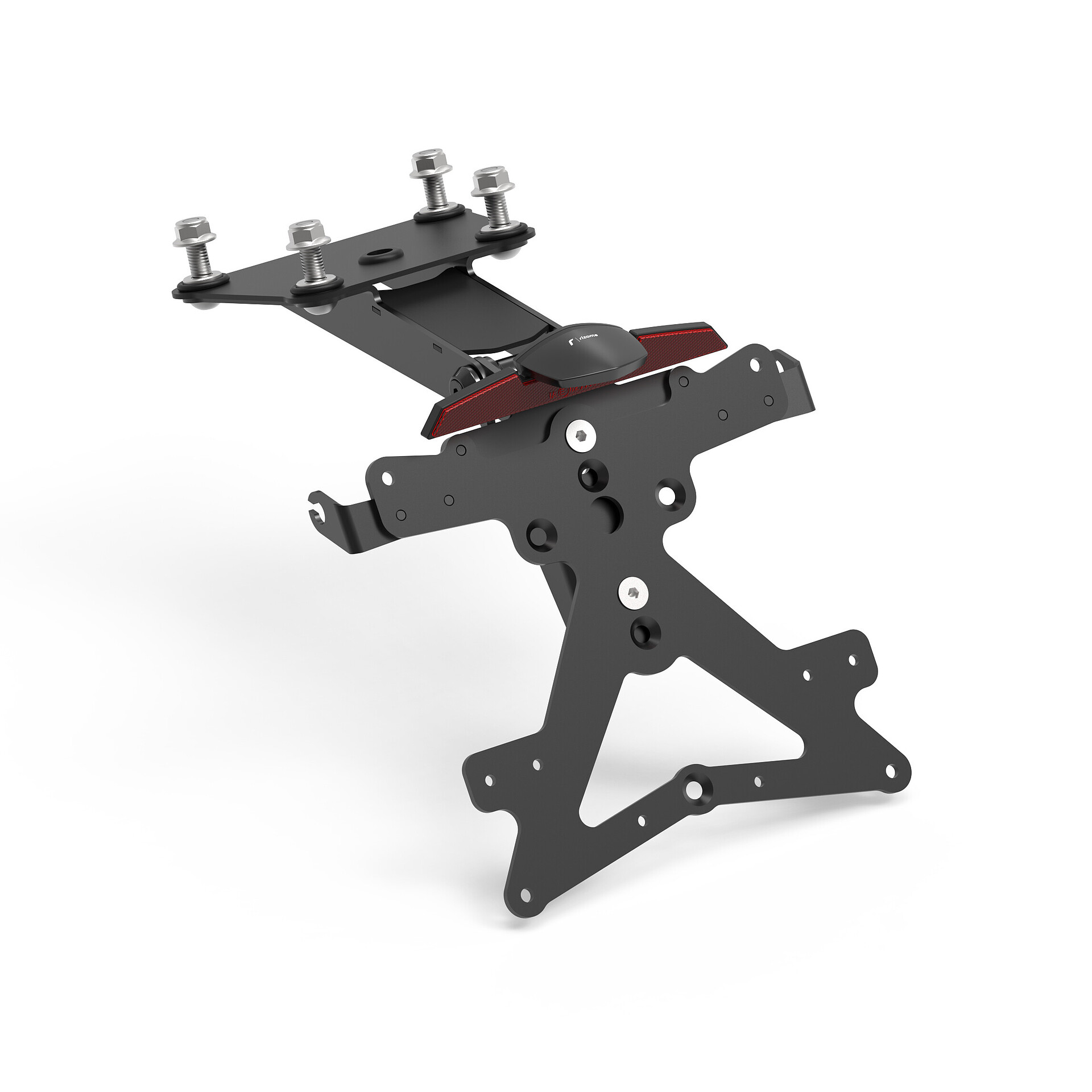 Fox license plate support kit