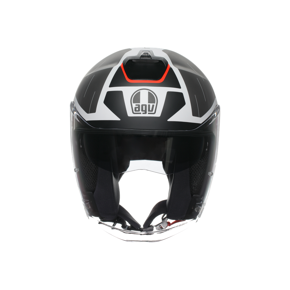 AGV Irides E2206 - Trieste Matt Black/white/red