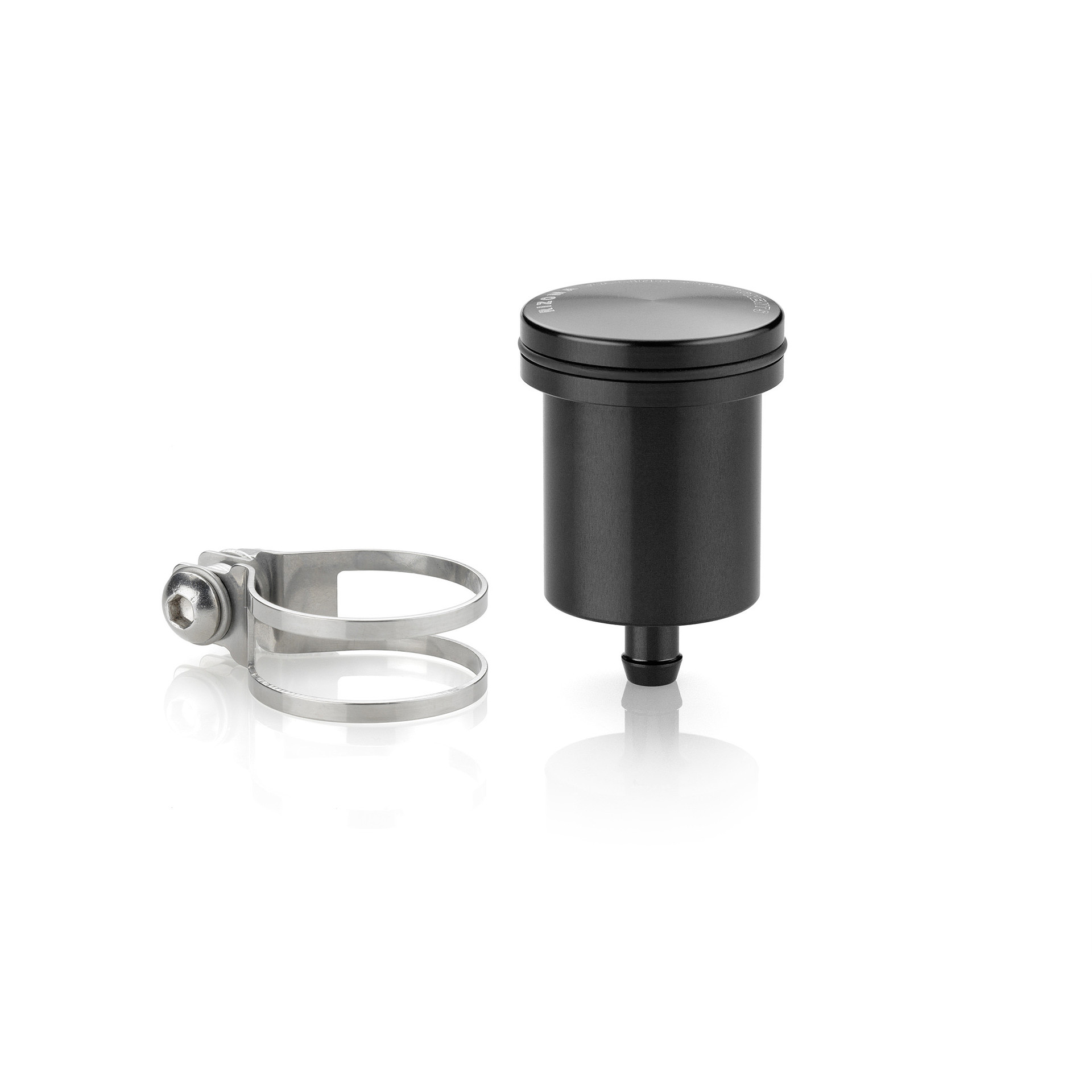 Rear brake fluid reservoir