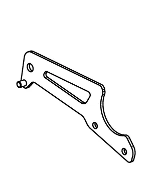 Akrapovič P-X261 (muffler bracket)