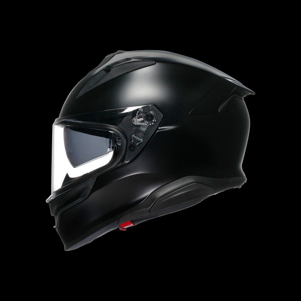 K7 MPLK MONO MATT BLACK - MOTORBIKE FULL FACE HELMET E2206