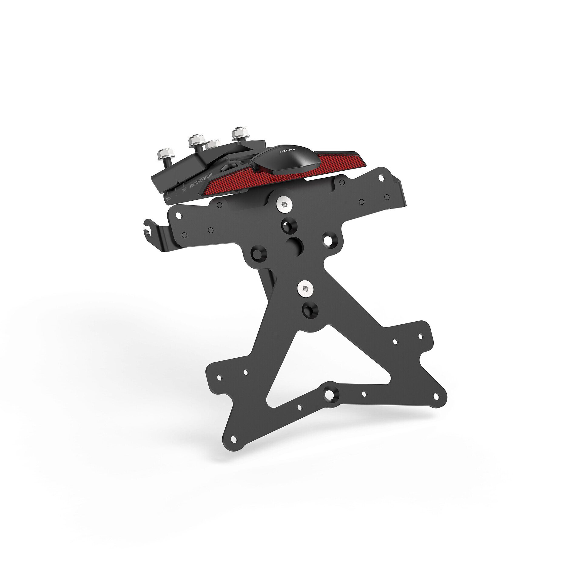 Fox license plate support kit