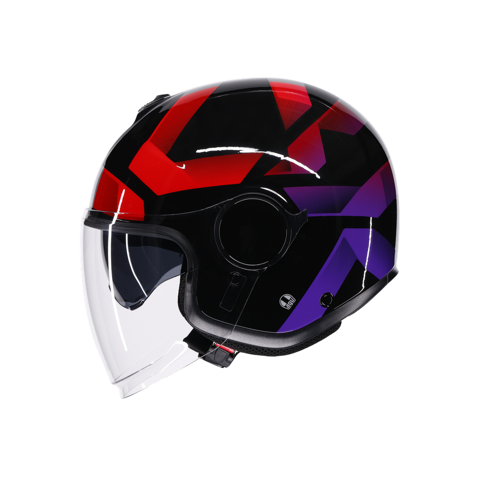 AGV Eteres E2206 - Camogli Black/red/purple