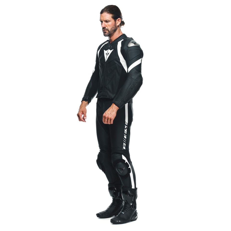 Dainese Avro 4 - MEN'S 2-Piece Motorcycle Leather Suit (SHORT/TALL)